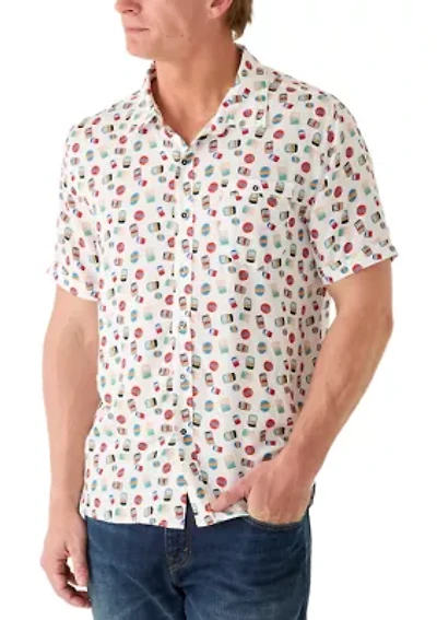 Men's Sardine Print Shirt