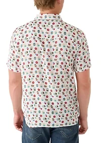 Men's Sardine Print Shirt