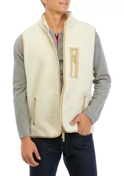 Men's Sherpa Fleece Vest