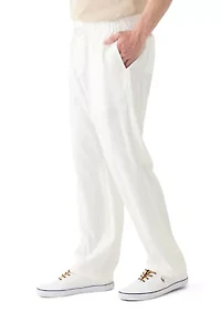 Men's Linen Drawstring Pants