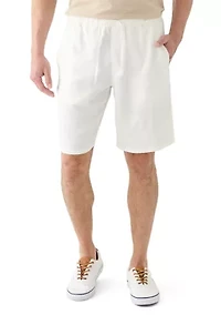 Men's Linen Drawstring Shorts