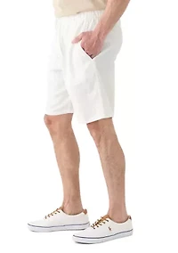 Men's Linen Drawstring Shorts