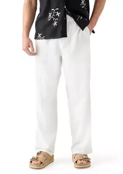 Men's Linen Drawstring Pants