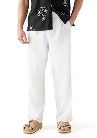 Men's Linen Drawstring Pants