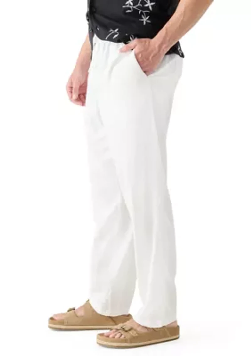 Men's Linen Drawstring Pants