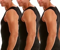 Big & Tall 3-Pack Compression Muscle Tanks