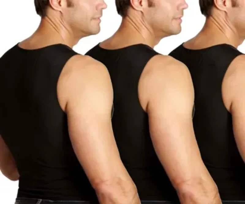 Big & Tall 3-Pack Compression Muscle Tanks