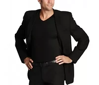 Big & Tall Men Compression Short Sleeve V-Neck