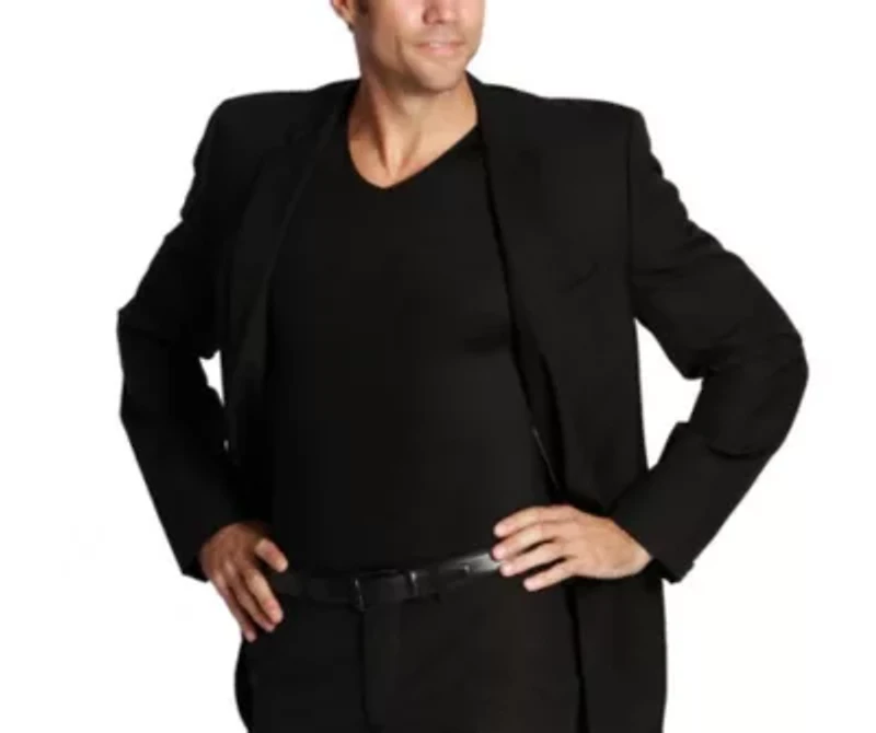 Big & Tall 3-Pack Compression Short Sleeve V-Necks