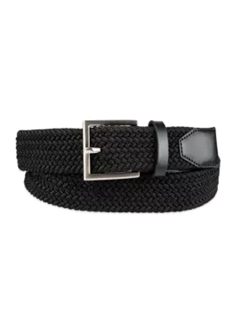 Fully Adjustable Stretch Fabric Web Boxed Belt