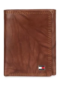 Crunch Leather Trifold Wallet