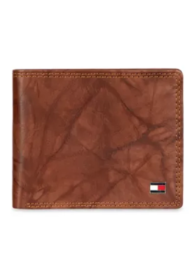 Crunch Leather Slimfold Wallet
