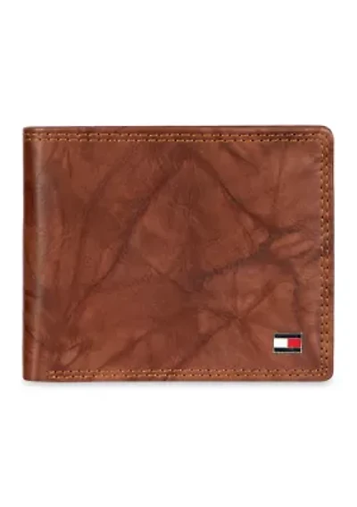 Crunch Leather Slimfold Wallet