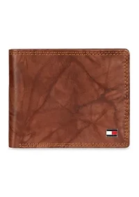 Crunch Leather Slimfold Wallet