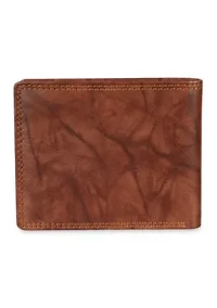 Crunch Leather Slimfold Wallet