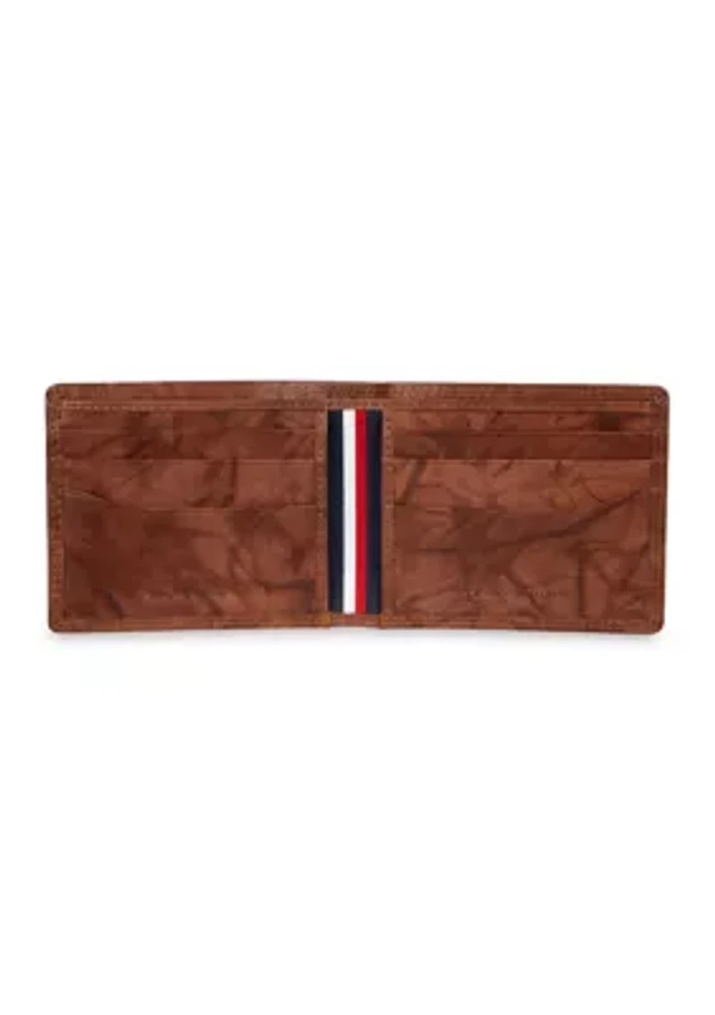 Crunch Leather Slimfold Wallet