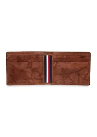 Crunch Leather Slimfold Wallet