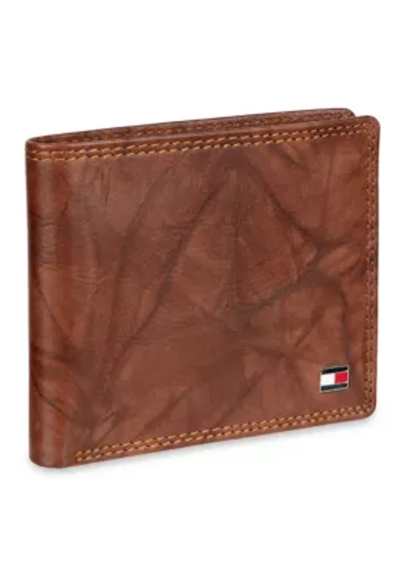 Crunch Leather Slimfold Wallet