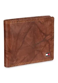 Crunch Leather Slimfold Wallet