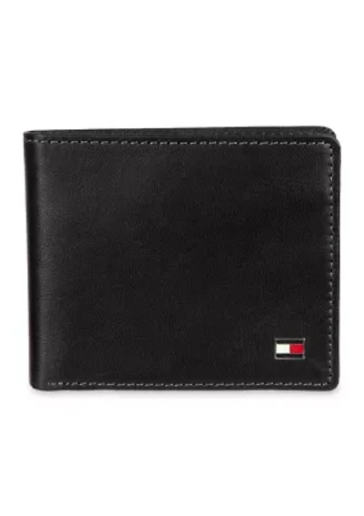Extra Capacity Leather Slimfold Wallet