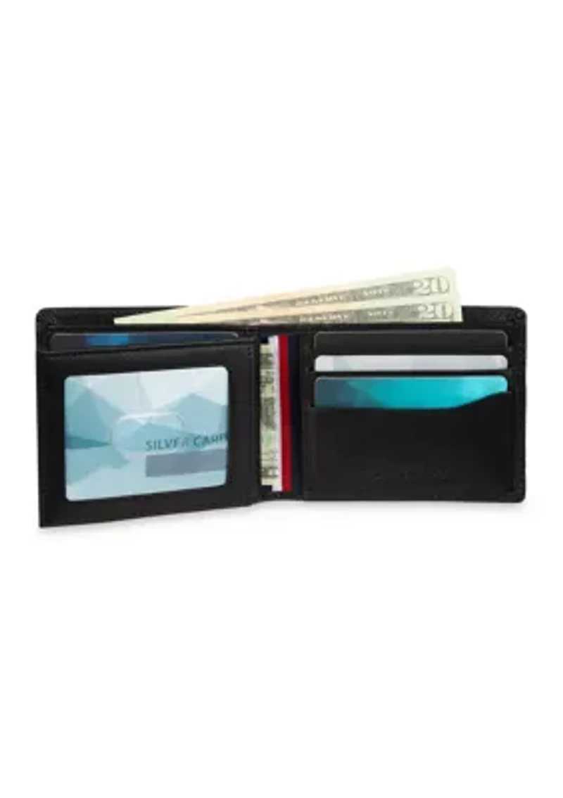 Extra Capacity Leather Slimfold Wallet