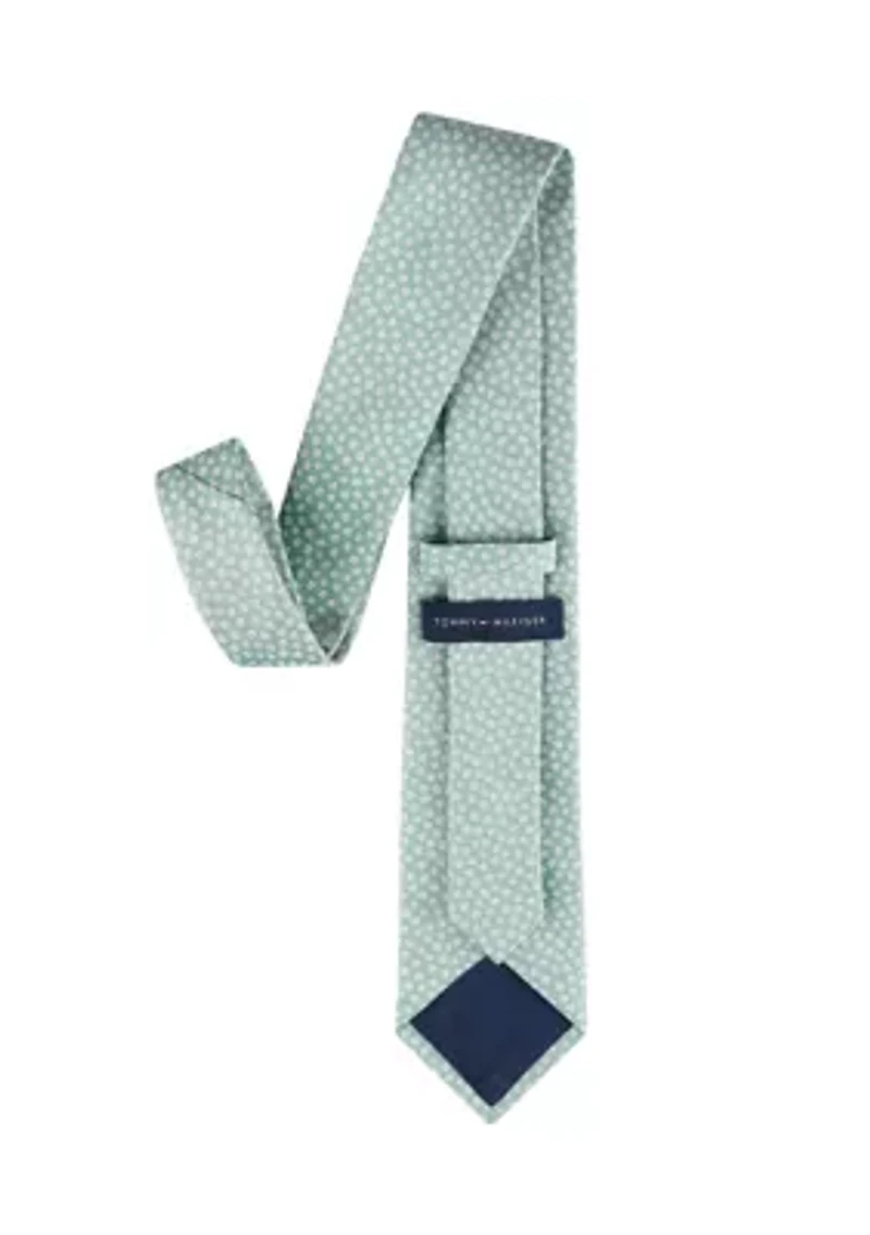 Mini Floral Pattern Necktie