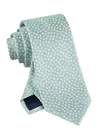 Mini Floral Pattern Necktie