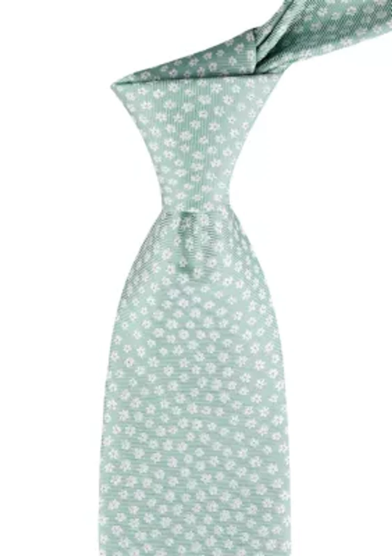 Mini Floral Pattern Necktie