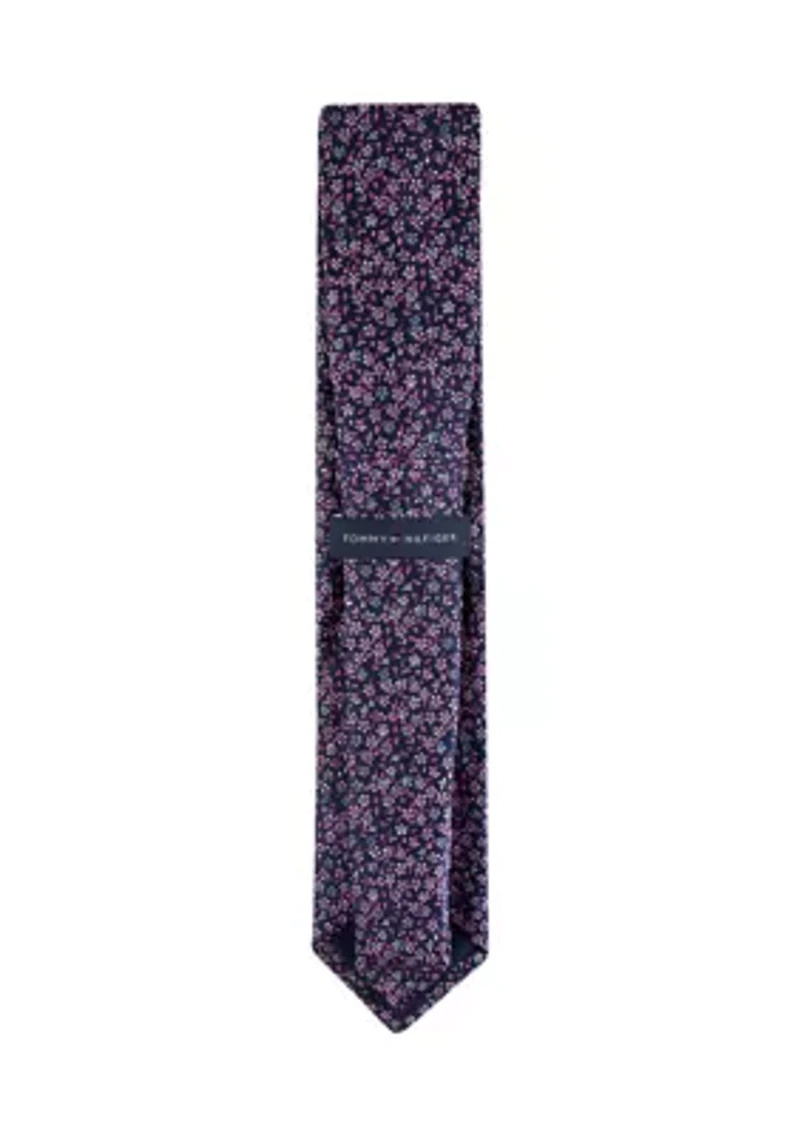 Floral Botanical Regular Width Necktie