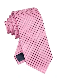 Grid Patterned Tie