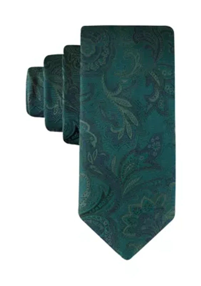 Tonal Paisley Tie