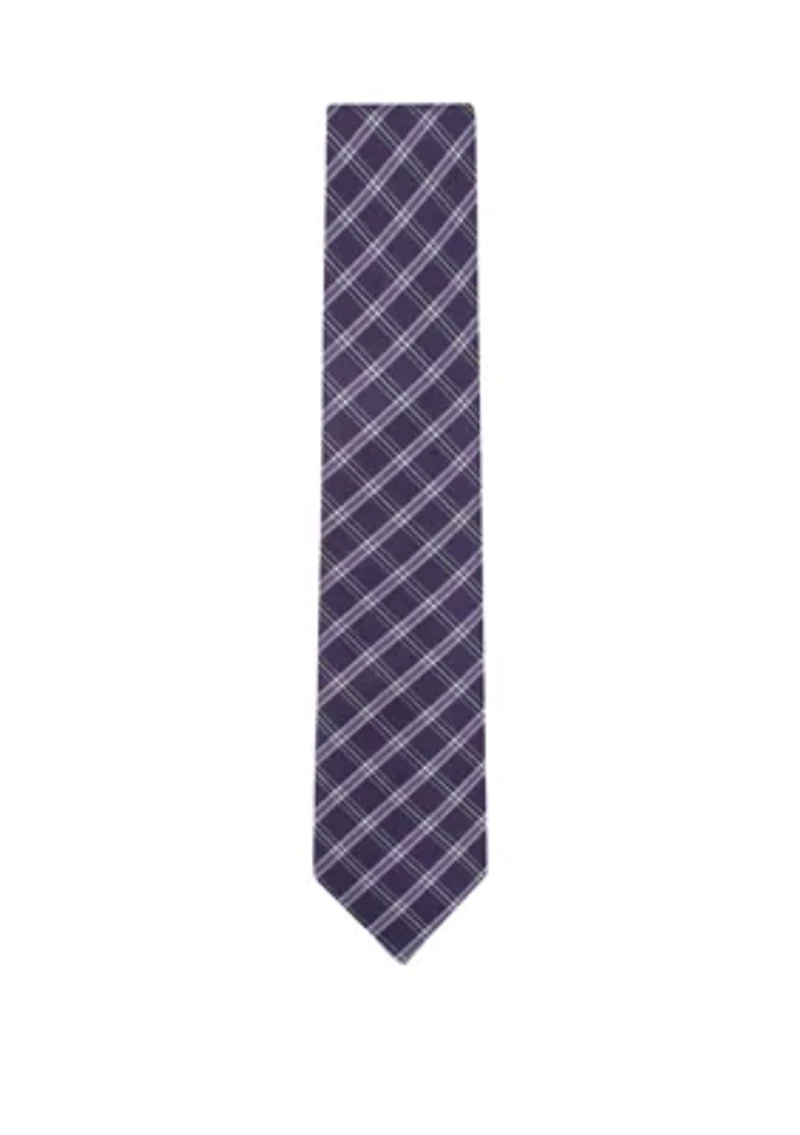 Classic Check Pattern Tie