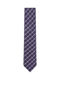Classic Check Pattern Tie