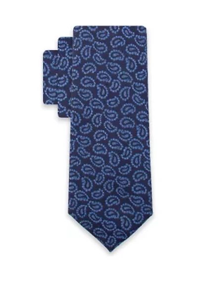 Pine Paisley Pattern Tie