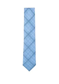 Windowpane Pattern Tie