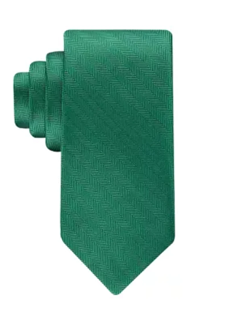 Men's Textured Solid Tie