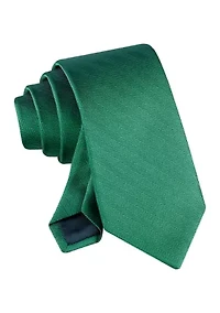 Men's Textured Solid Tie