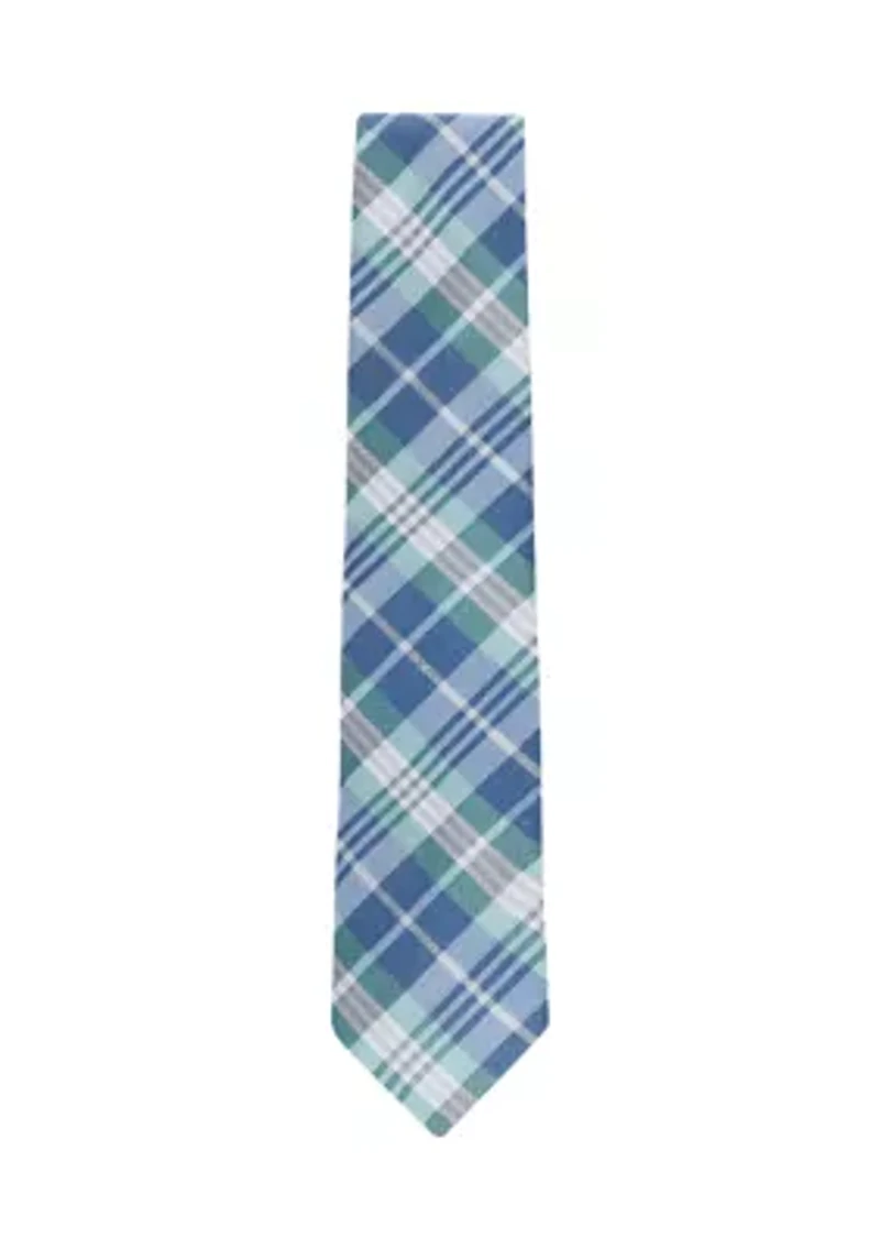 Men's Classic Plaid Tie