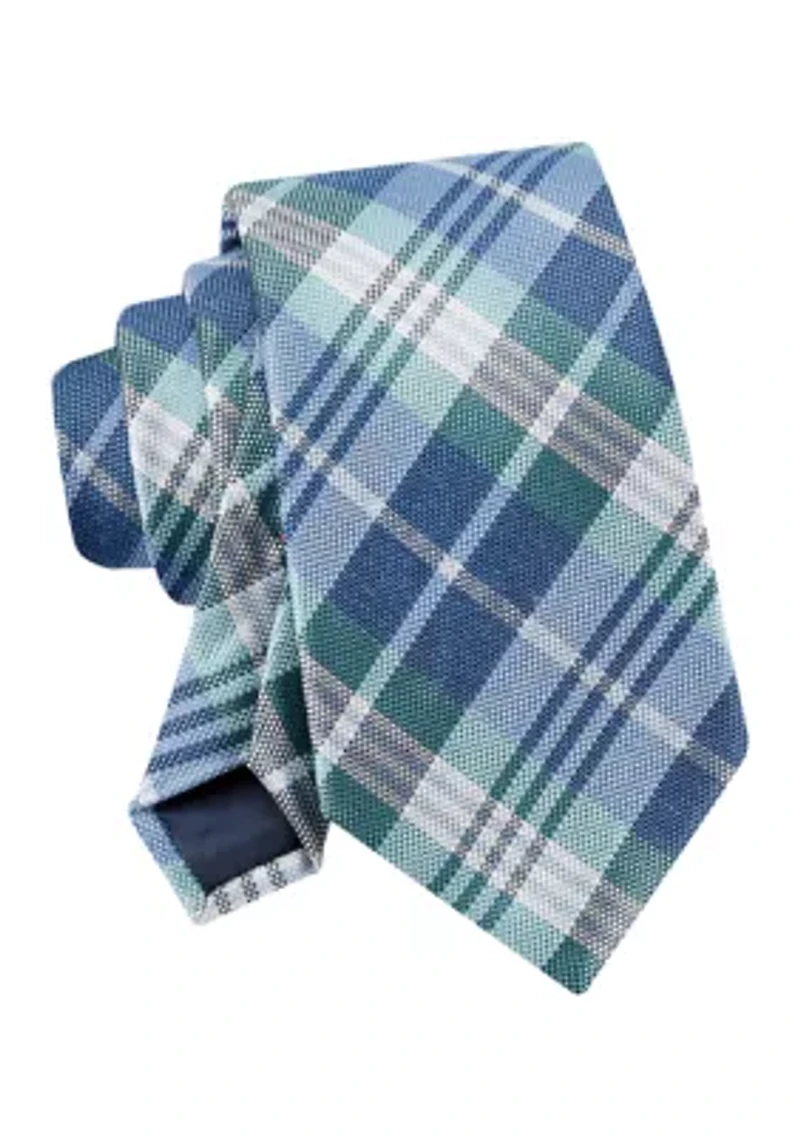 Men's Classic Plaid Tie