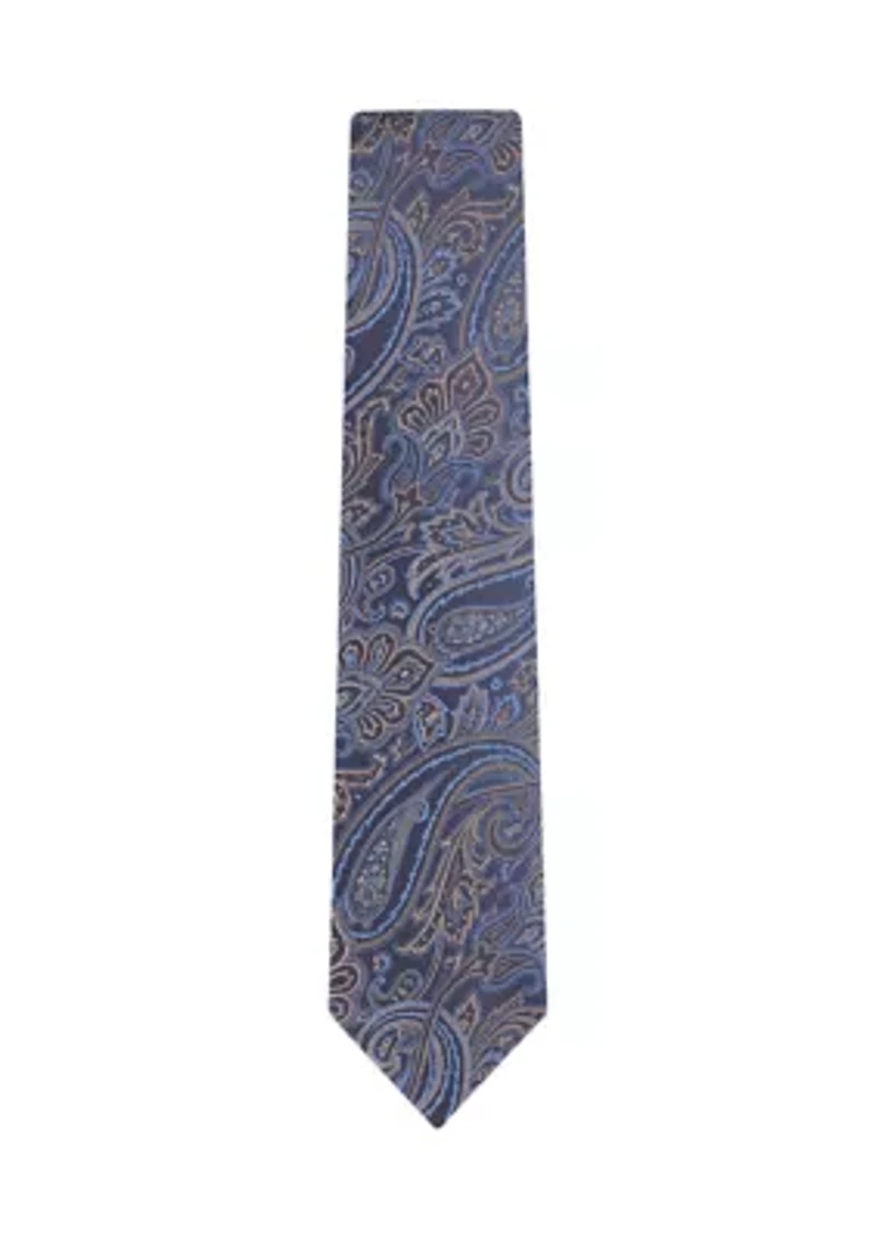 Silky Paisley Tie