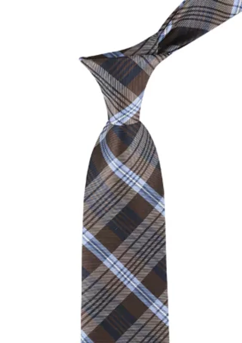 Grayson Classic Plaid Tie