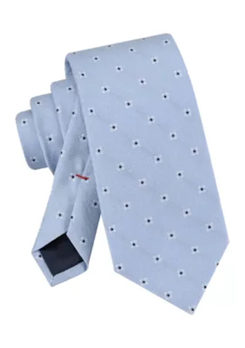 Yale Neat Pattern Tie