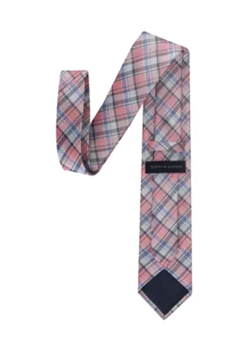 Eastgate Plaid Pattern Tie
