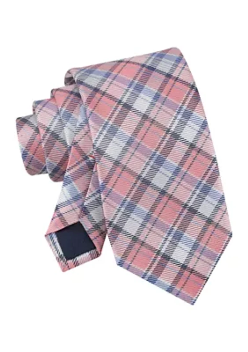 Eastgate Plaid Pattern Tie