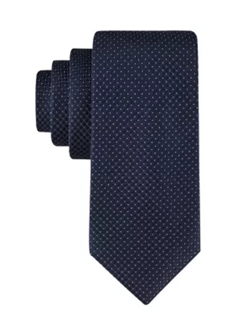 Micro Dot Solid Regular Width Necktie
