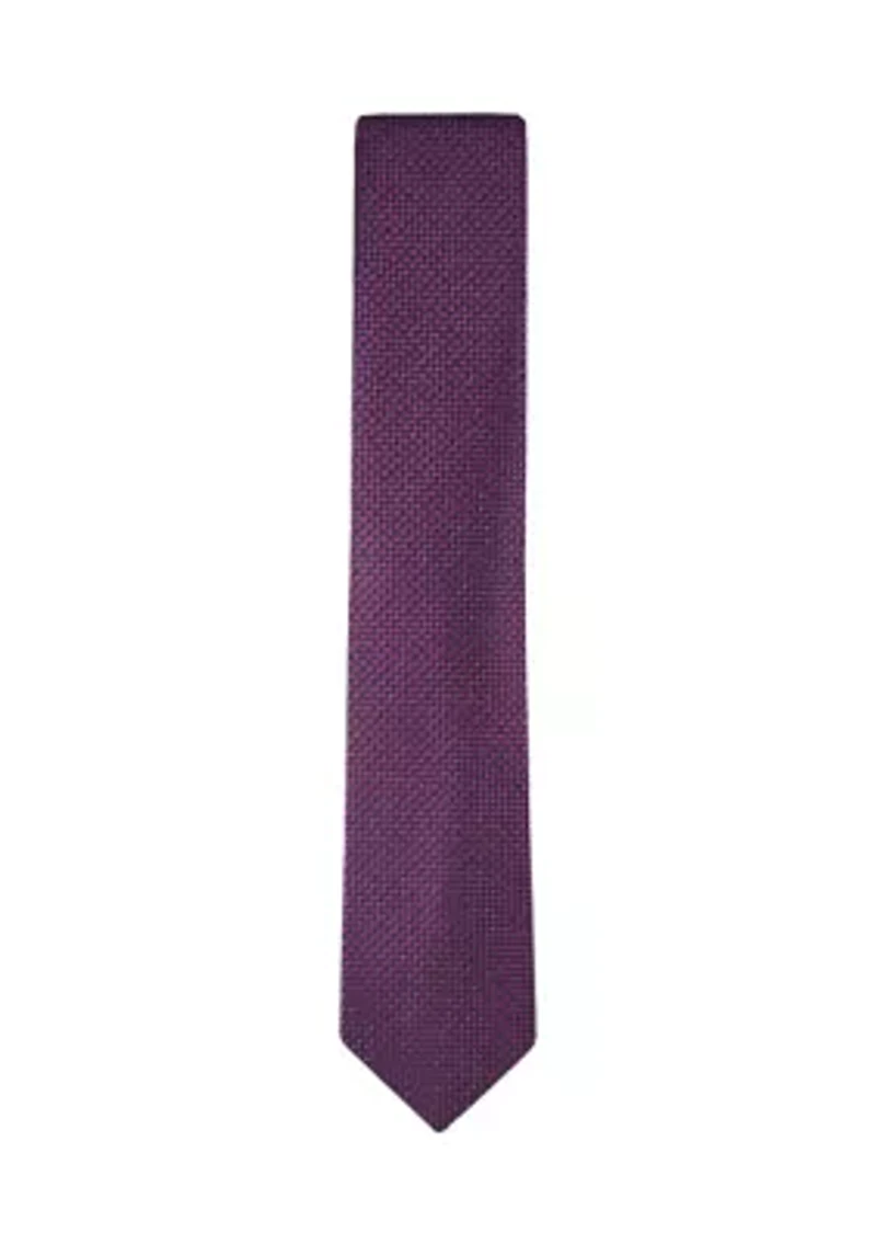 Micro Dot Solid Regular Width Necktie