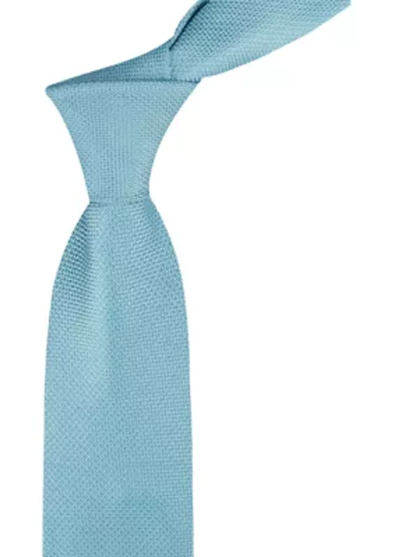Textured Solid Pattern Tie