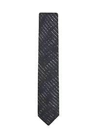 Men's Sleek Printed Geometric Pattern Tie