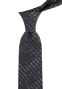 Men's Sleek Printed Geometric Pattern Tie
