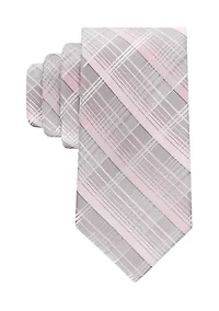 Ombre Plaid Tie